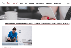 VETERINARY JOB MARKET UPDATE TRENDS, CHALLENGES, AND OPPORTUNITIES