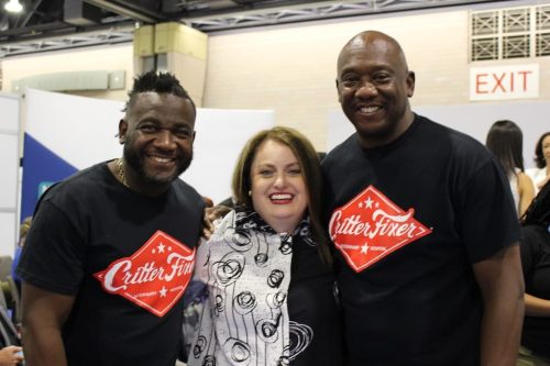 the-vet-recruiter-photo-gallery-2023-AVMA-Stacy-with-Critter-Friends