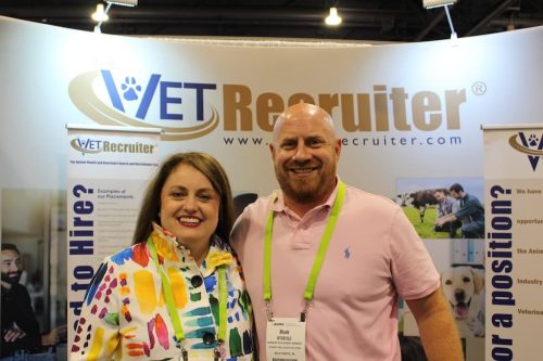 the-vet-recruiter-photo-gallery-2023-AVMA-Stacy-with-Mark-Staehle-AVMA