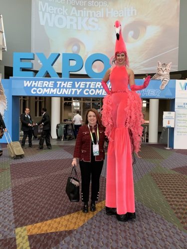 the-vet-recruiter-photo-gallery-Stacy-at-NAVC-now-VMX-in-Orlando