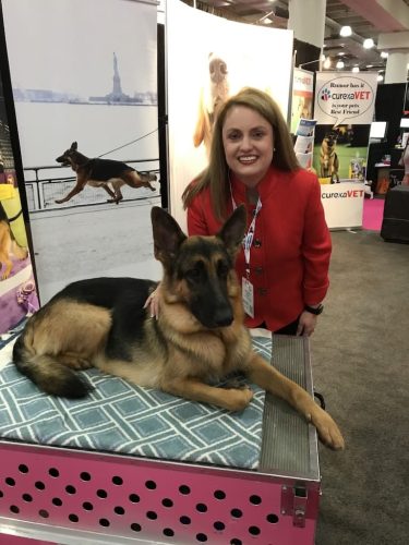 the-vet-recruiter-photo-gallery-Stacy-at-New-York-Vet-with-German-Shepard