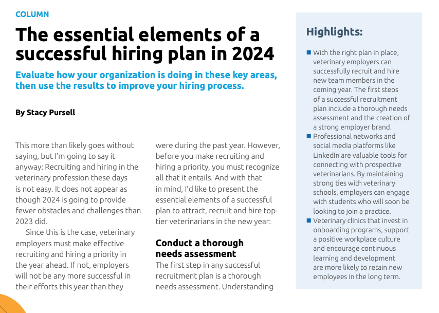 The Fountain Report Essential Elements Of A Successful Hiring Plan 2024