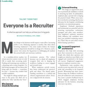 The Vet Recruiter In The News Everyone Is A Recruiter