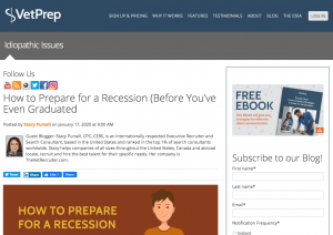 Vet Prep How To Prepare For A Recession